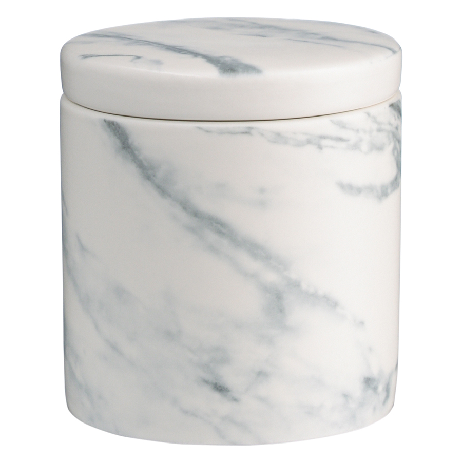 Сахарница Marble porcelain, 9 см, 250 мл, Фарфор, Liberty Jones, Китай
