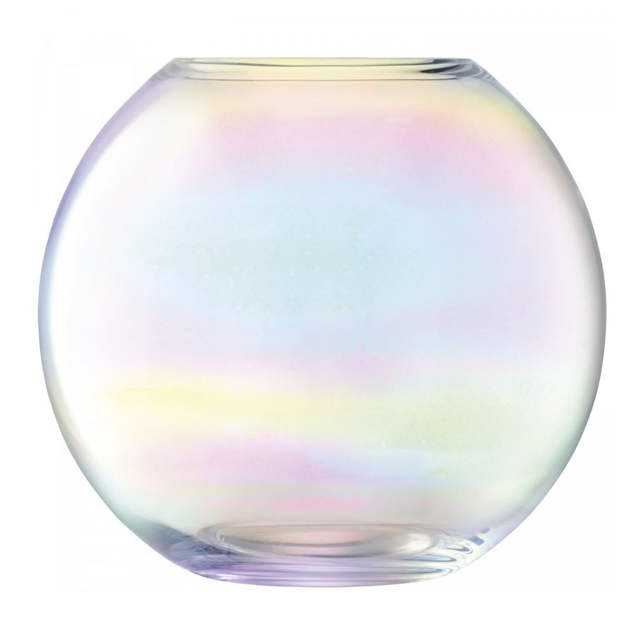 Круглая ваза Pearl 24, 26 см, 24 см, Выдувное стекло, LSA International, Великобритания