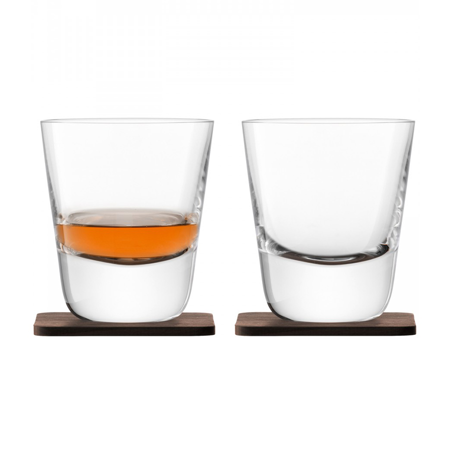 Набор стаканов для виски Arran, 2 шт., 9 см, 10 см, Выдувное стекло, LSA International, Великобритания