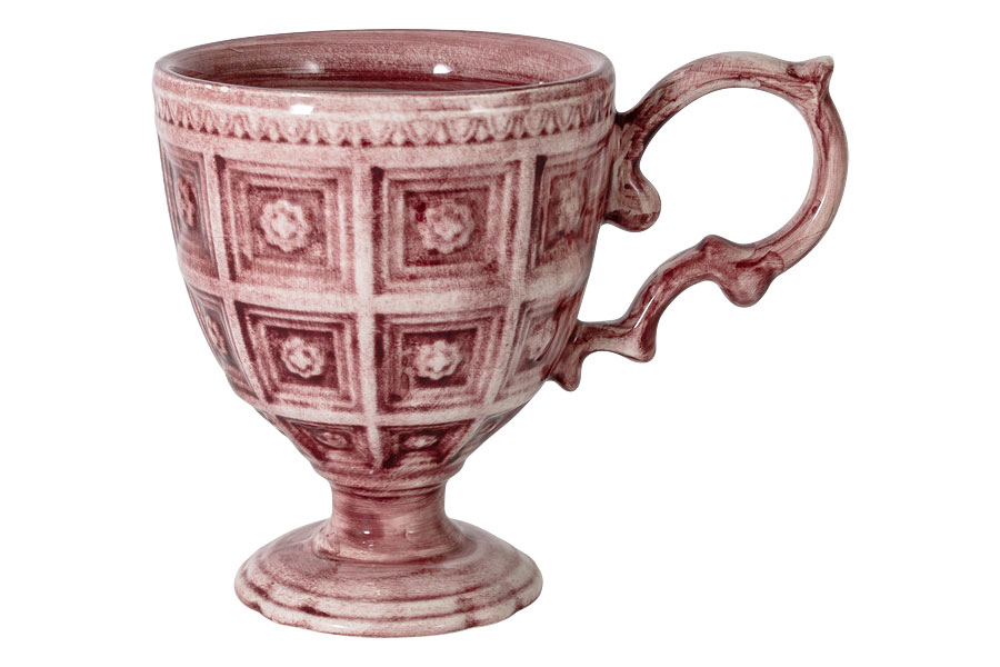 Кружка Augusta ceramics pink, 10 см, 12 см, 350 мл, Керамика, Matceramica, Португалия, 1 персона, Augusta ceramics