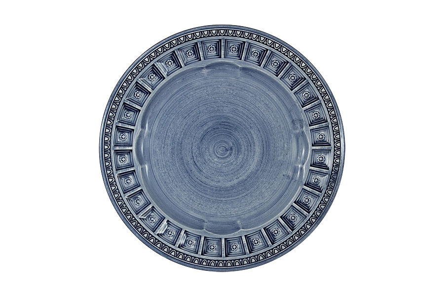 Тарелка десертная Augusta blue, 22 см, Керамика, Matceramica, Португалия, Augusta ceramics
