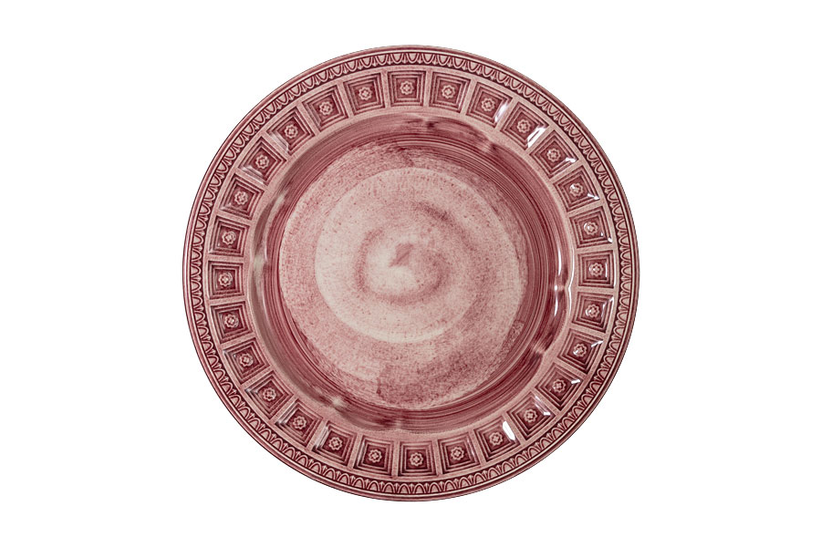 Тарелка десертная Augusta ceramics pink, 22 см, Керамика, Matceramica, Португалия