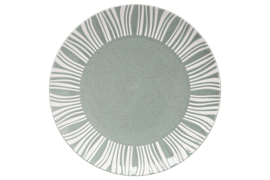 Тарелка обеденная Solaris green, 27,5 см, Фарфор, Maxwell & Williams, Китай
