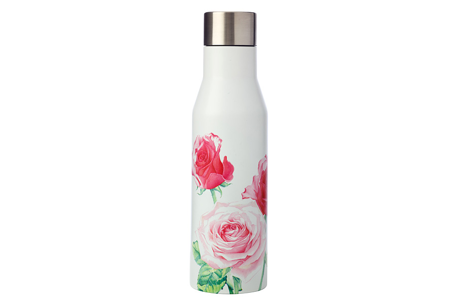 Термос-бутылка вакуумная Розы, 400 мл, 6 см, 24 см, Нерж. сталь, Maxwell & Williams, Австралия