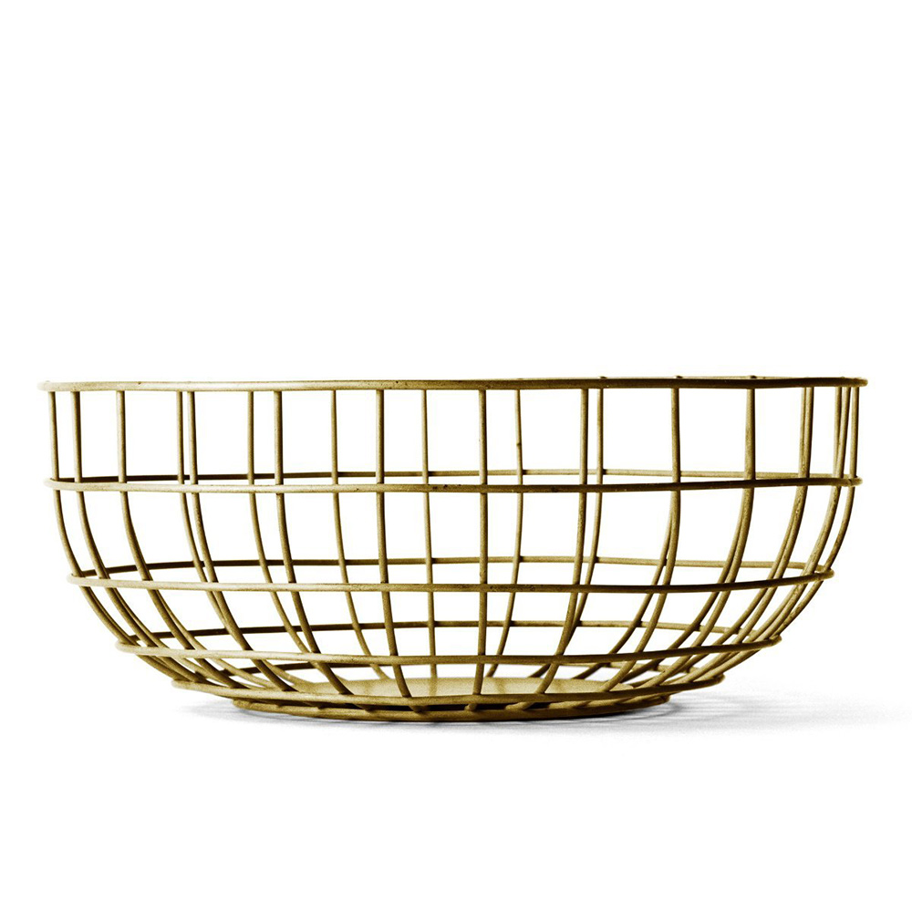  Norm Wire bowl brass, 25 , 10 , , Menu, 