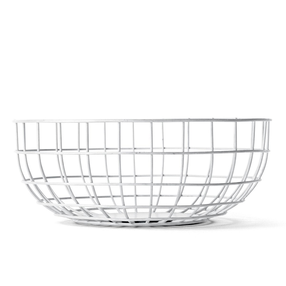  Norm Wire bowl white, 25 , 10 , , Menu, 