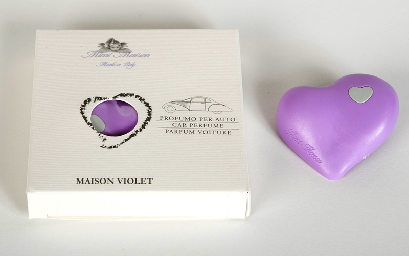 Ароматизатор для автомобиля Фиолетовое сердце, Mimi Maison, Италия, Унисекс