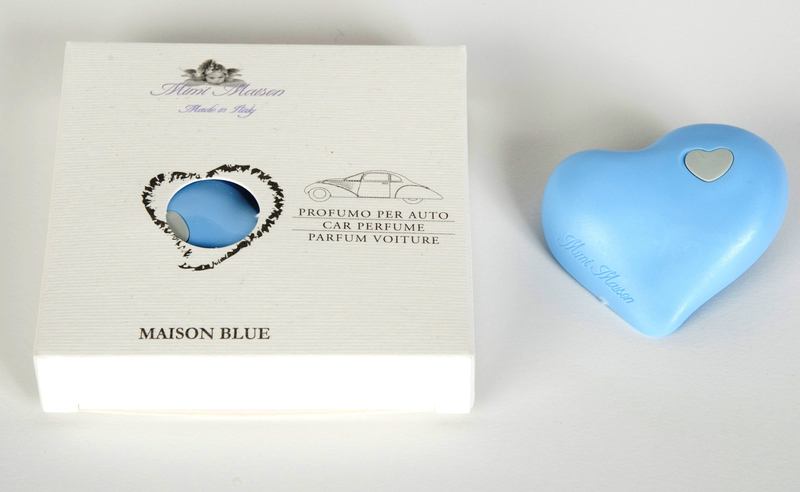 Ароматизатор для автомобиля Голубое сердце, Mimi Maison, Италия, Сладости, Maison rouge