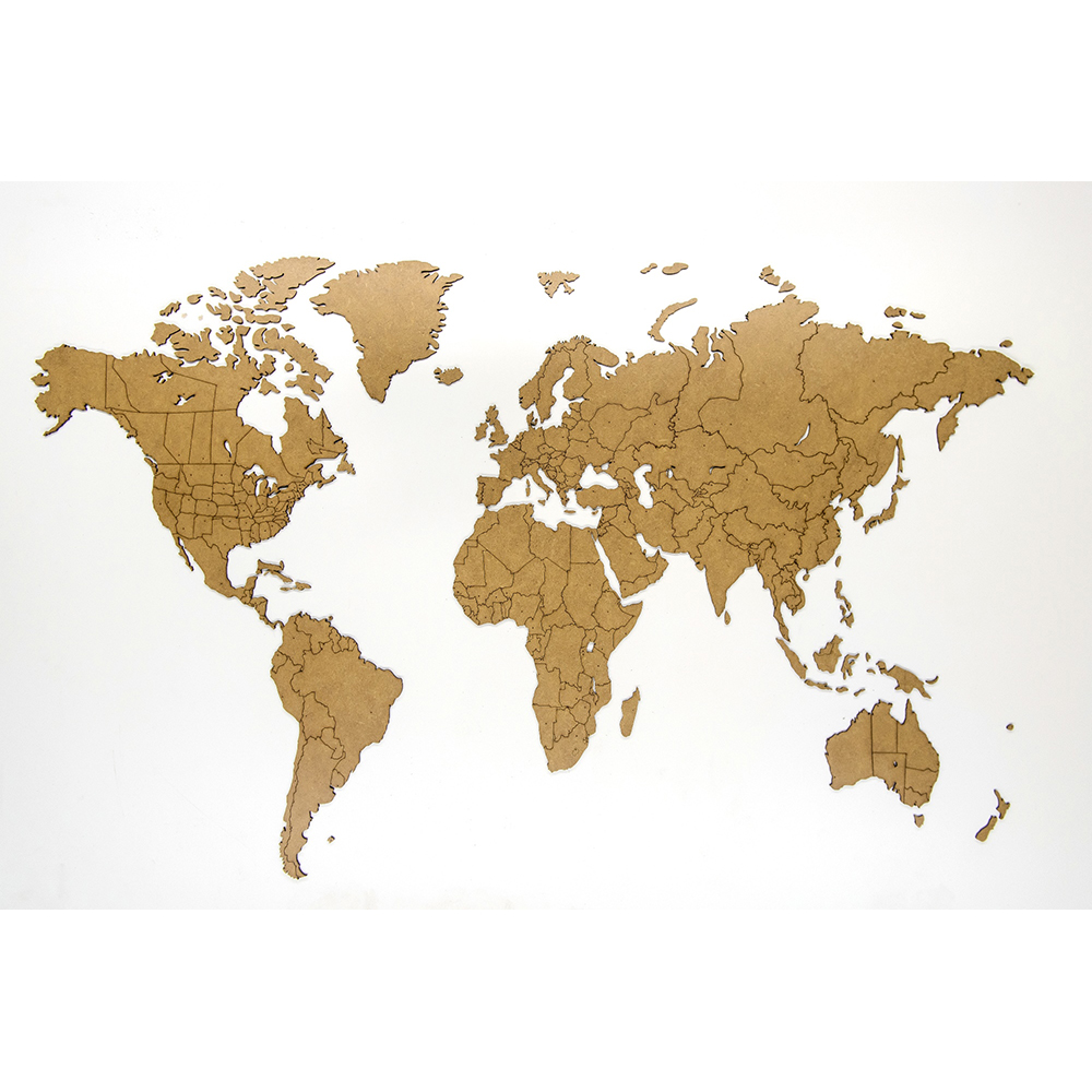 Пазл World map, 100х60 см, Картон, Mimi, Россия