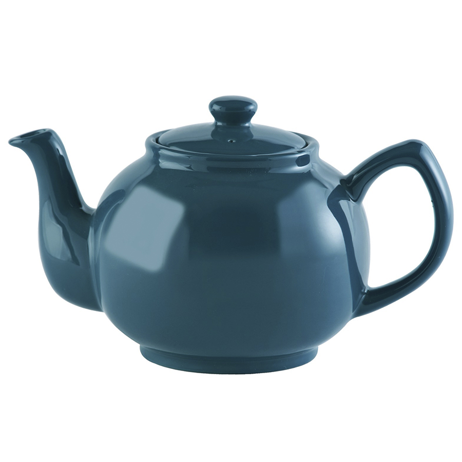 Заварочный чайник Bright colours Blue 1,1, 14,5 см, 14 см, 1,1 л, Керамика, P&K, Великобритания, Classic tea