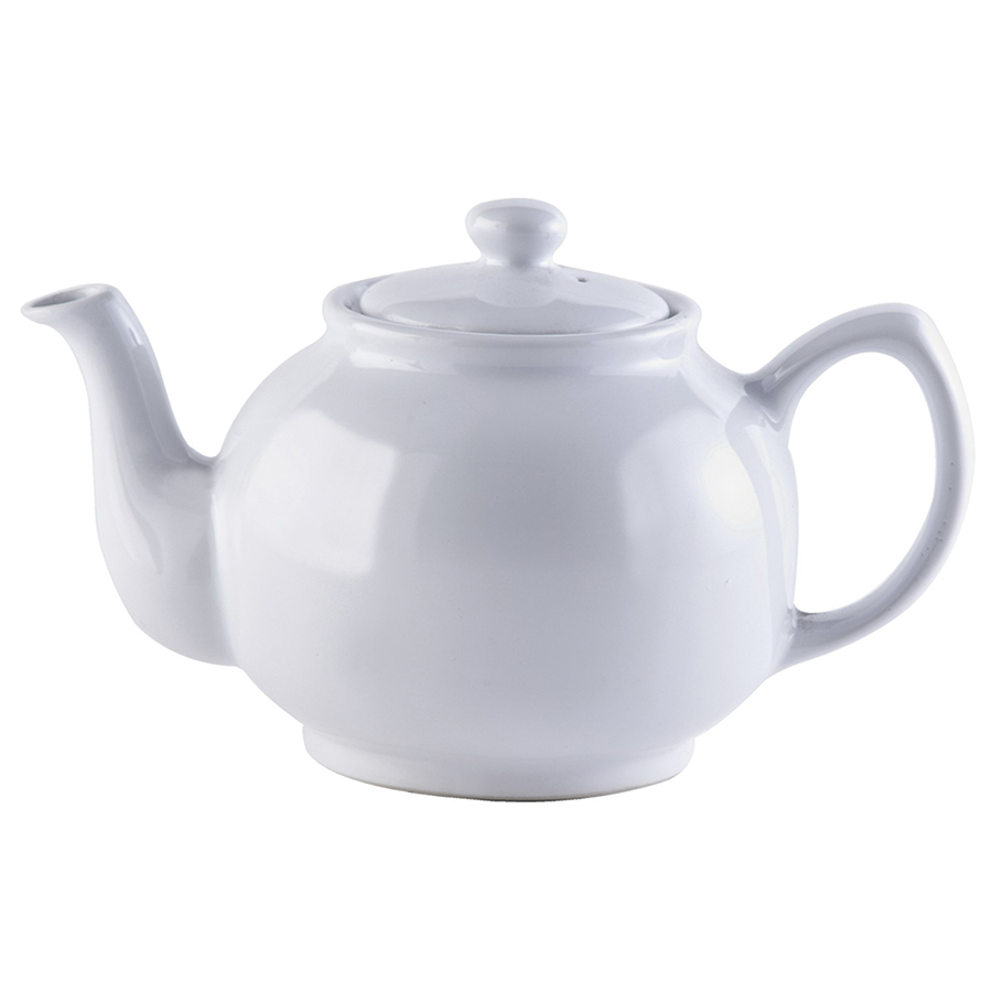Заварочный чайник Classic tones White 1,1, 14,5 см, 14 см, 1,1 л, Керамика, P&K, Великобритания, Classic tea