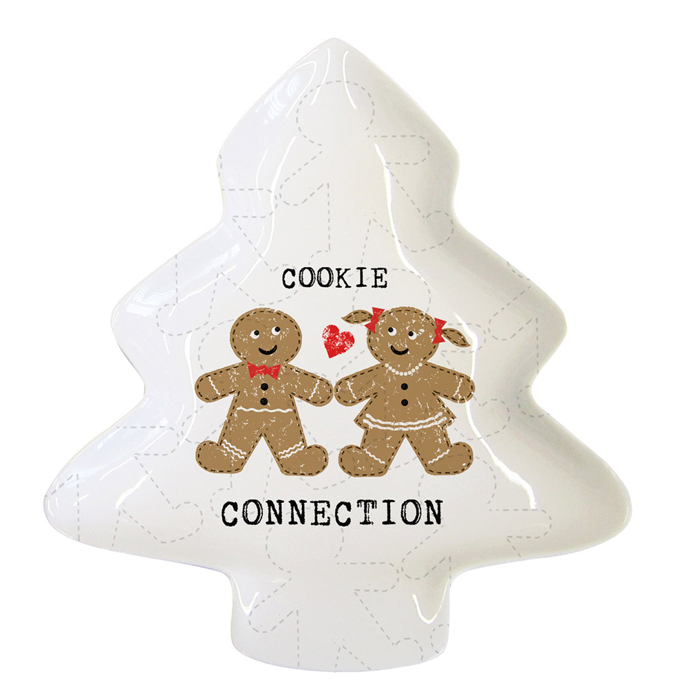Блюдце Cookie connection S, 13х15 см, Фарфор, Paperproducts Design