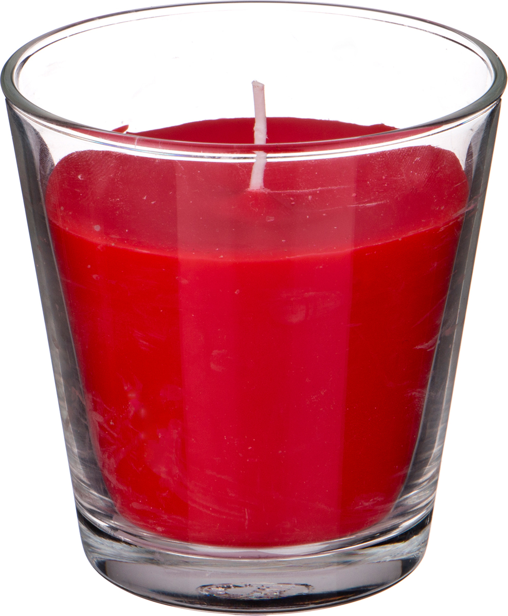Ароматическая свеча Красные ягоды, 8 см, 9 см, Стекло, Парафин, PC Grupa, Хорватия