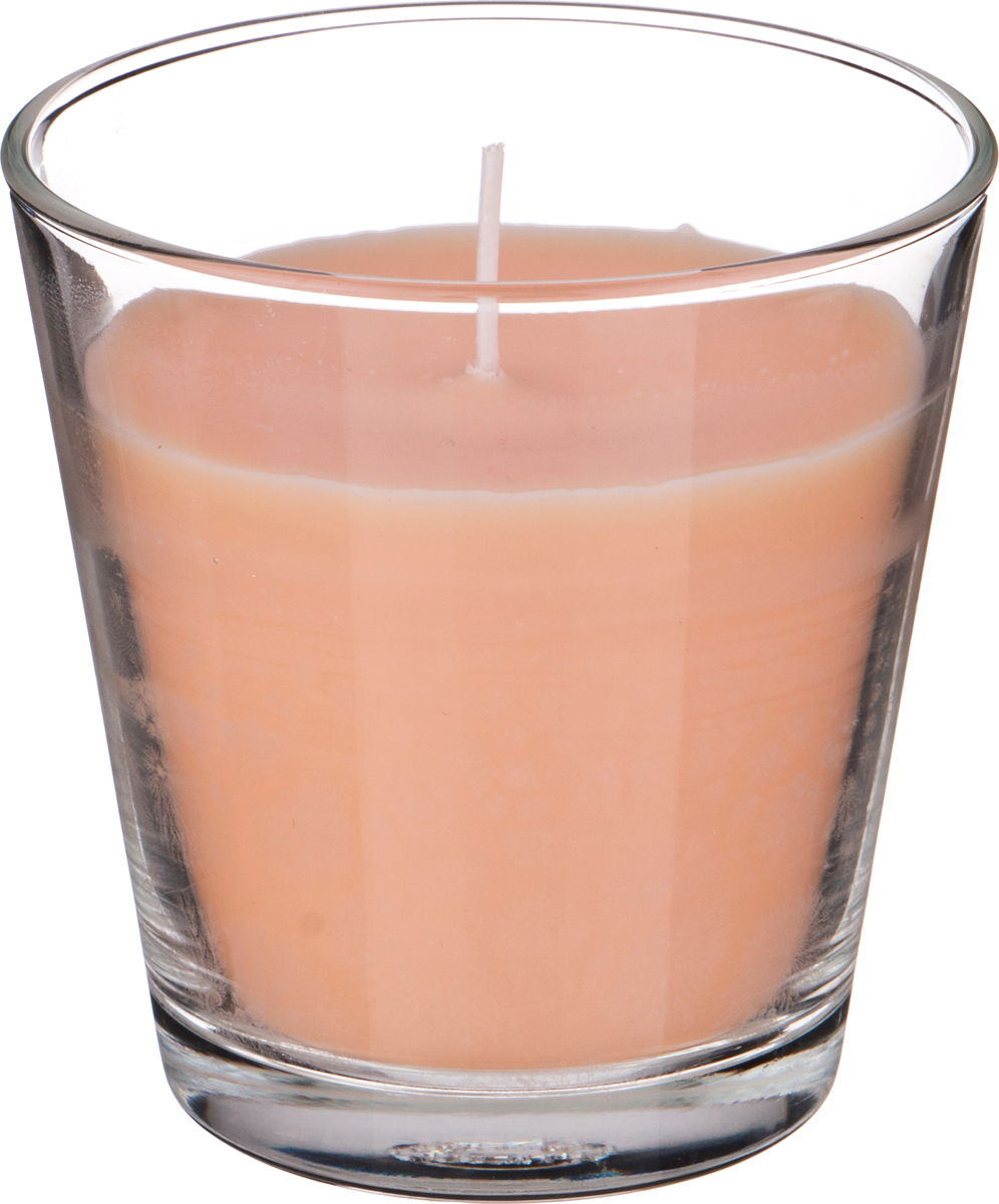 Ароматическая свеча Ваниль и апельсин, 8 см, 9 см, Парафин, Стекло, PC Grupa, Хорватия, Ваниль, Цитрус