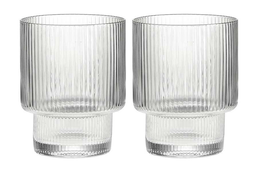 Набор стаканов для воды Modern Classic, 320 мл, 8 см, 10 см, Хрустальное стекло, Pozzi Milano 1876, Италия