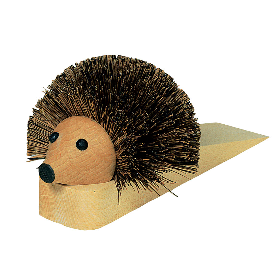 Стопер дверной Hedgehog, 27х12 см, 10 см, Дерево, Redecker, Германия