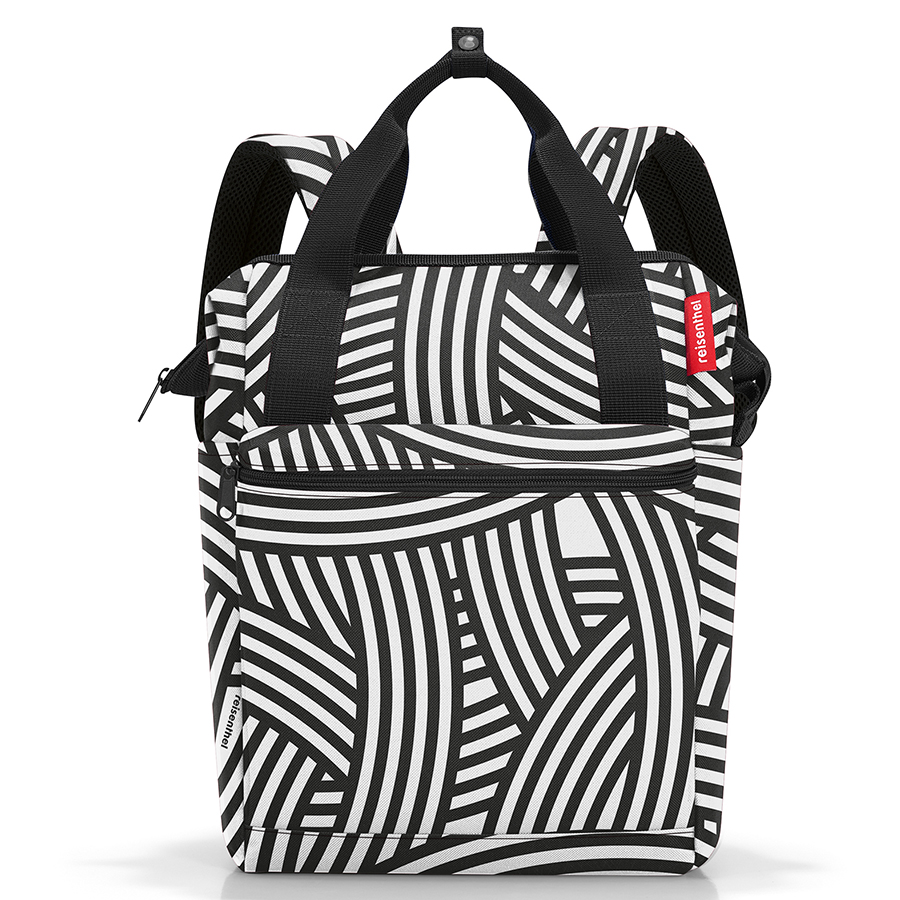 Рюкзак Allrounder R zebra, 40х26 см, 15 см, 12 л, Полиэстер, Reisenthel, Германия, Zebra bag