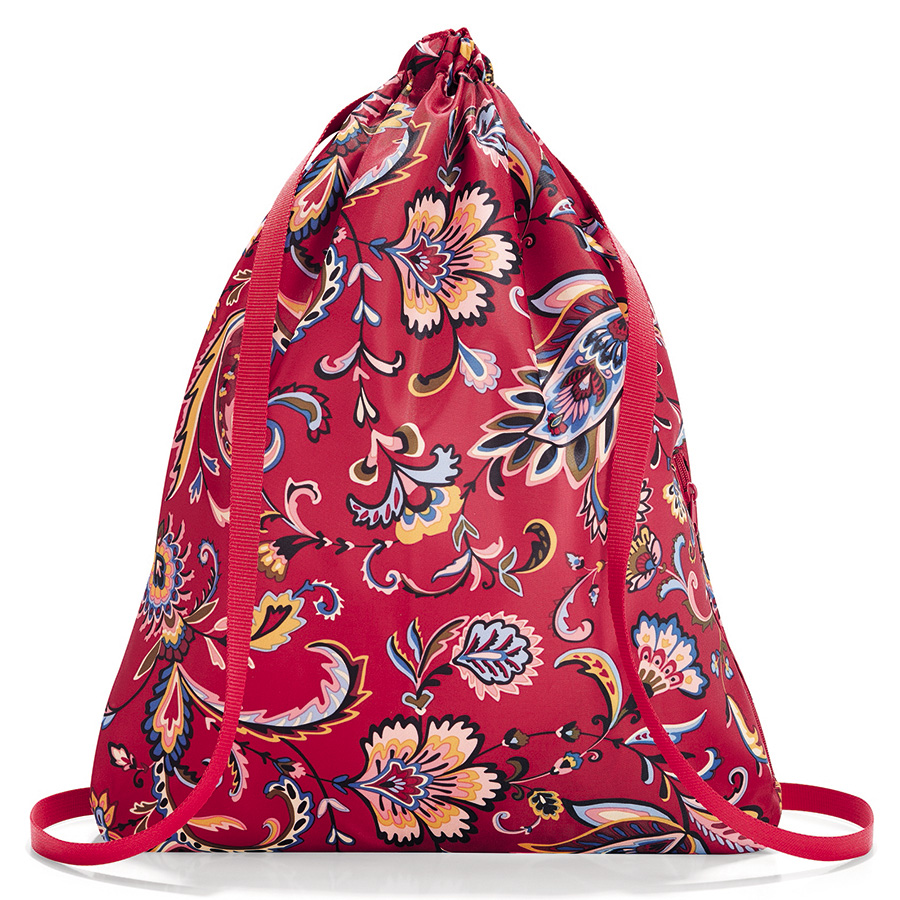 Рюкзак складной Mini maxi Sacpack paisley ruby, 35x5 см, 45 см, 15 л, Полиэстер, Reisenthel, Германия