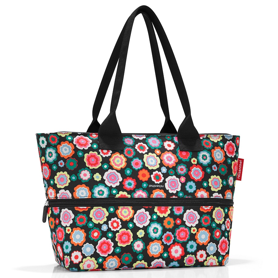  shopper E1 Happy Flowers, 50x20 , 35 , 18 , , Reisenthel, 