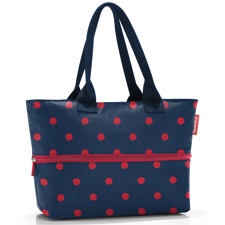  shopper e1 Mixed dots red, 50x20 , 35 , 18 , , Reisenthel, 