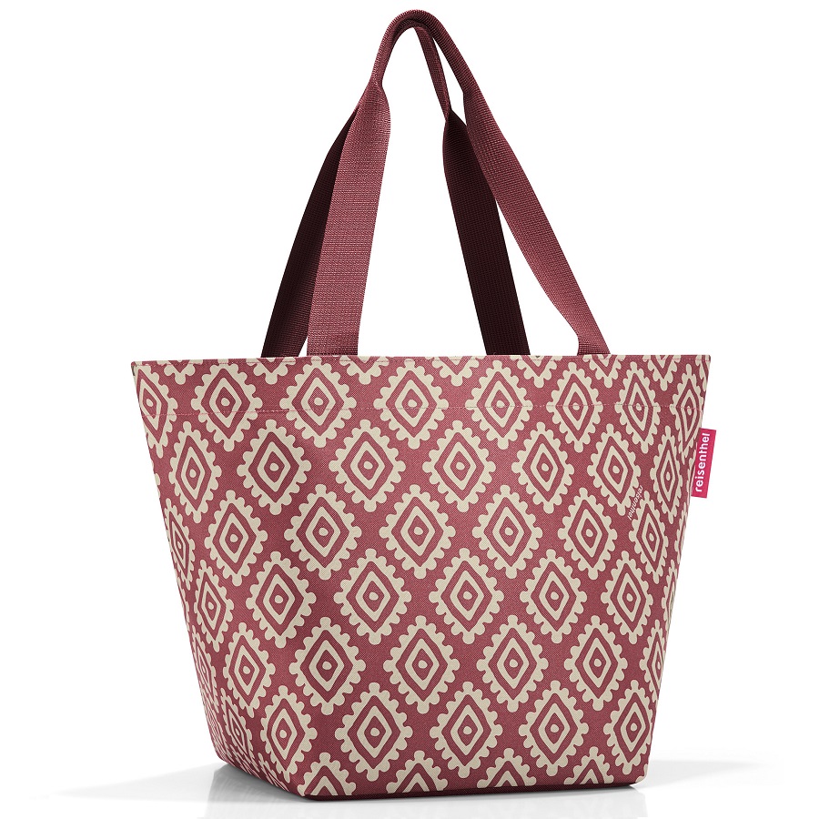  Shopper M Diamonds rouge, 30x26 , 50 , 15 , , Reisenthel, 