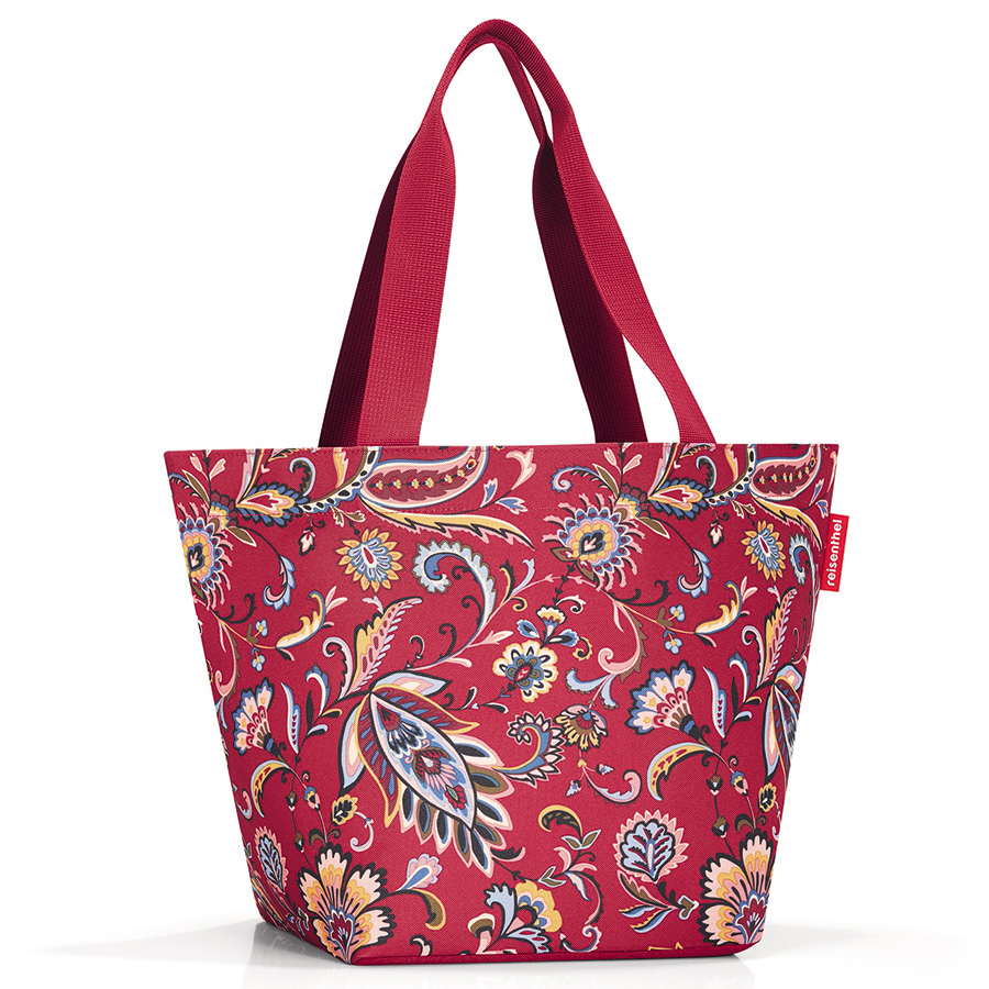  Shopper M Paisley ruby, 30x26 , 50 , 15 , , Reisenthel, 