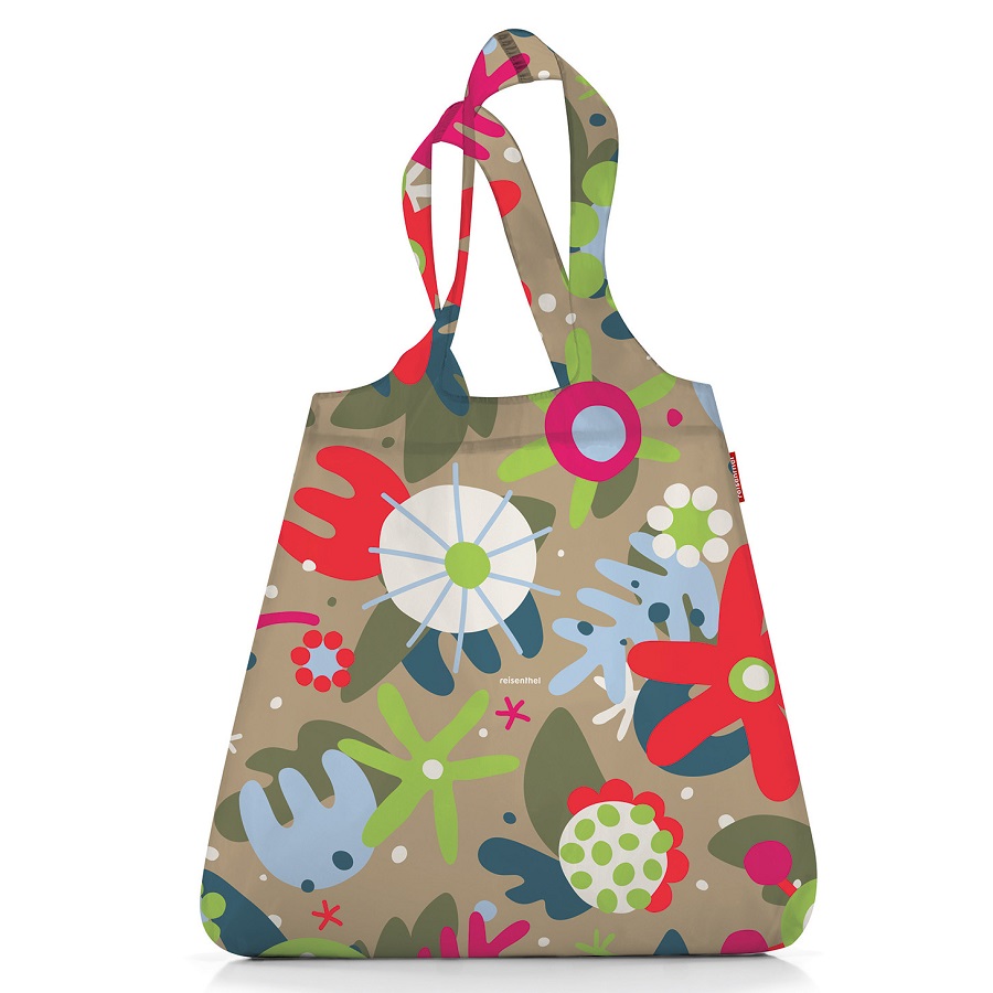   Mini Maxi Shopper Flowers Green, 44x7 , 60 , 15 , , Reisenthel, 