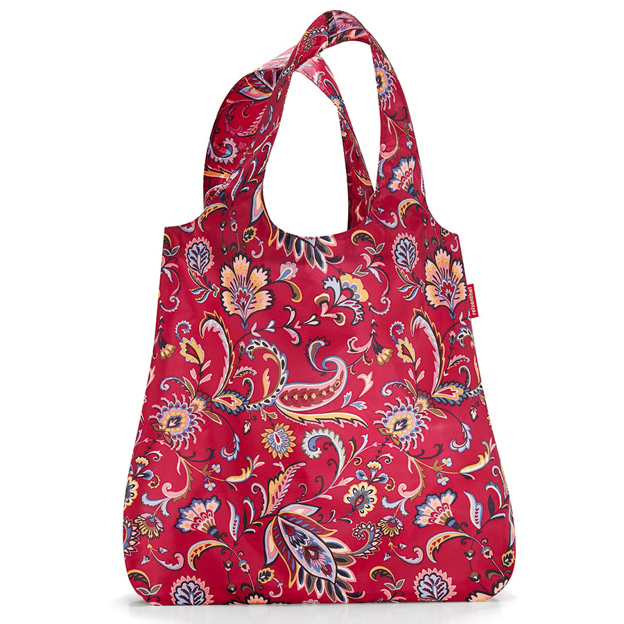   Mini maxi Shopper Paisley ruby, 45x10 , 65 , 15 , , Reisenthel, 