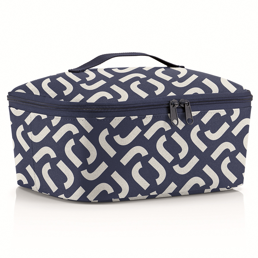  Coolerbag M Pocket Signature Navy, 28x22 , 12 , 4,5 , , Reisenthel, 