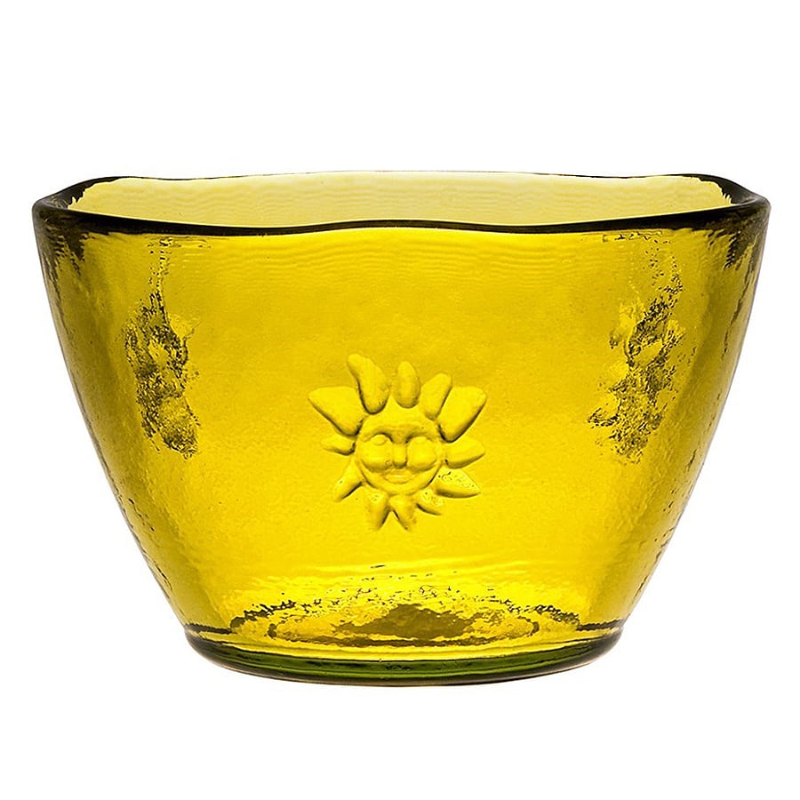 Пиала Sol Yellow, 14 см, Стекло, San Miguel, Sol
