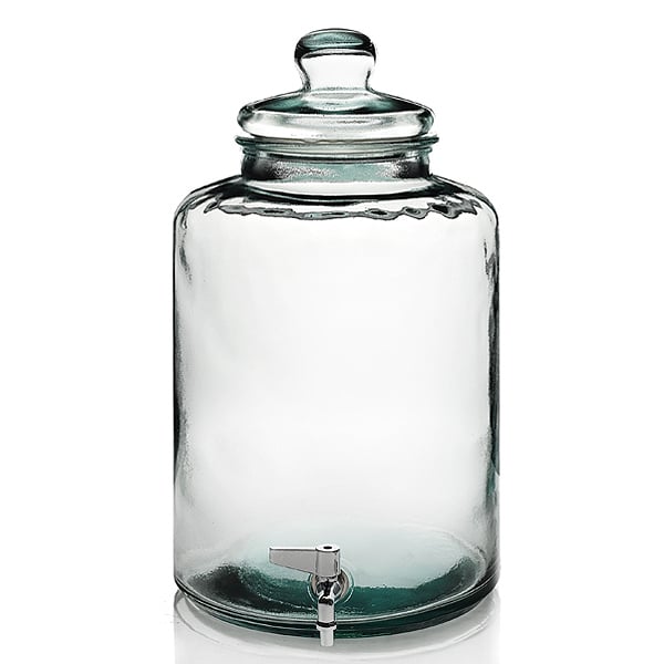 Лимонадник Beverage Jar And Spigot, 12,5 л, 45 см, 23 см, Стекло, San Miguel, Испания