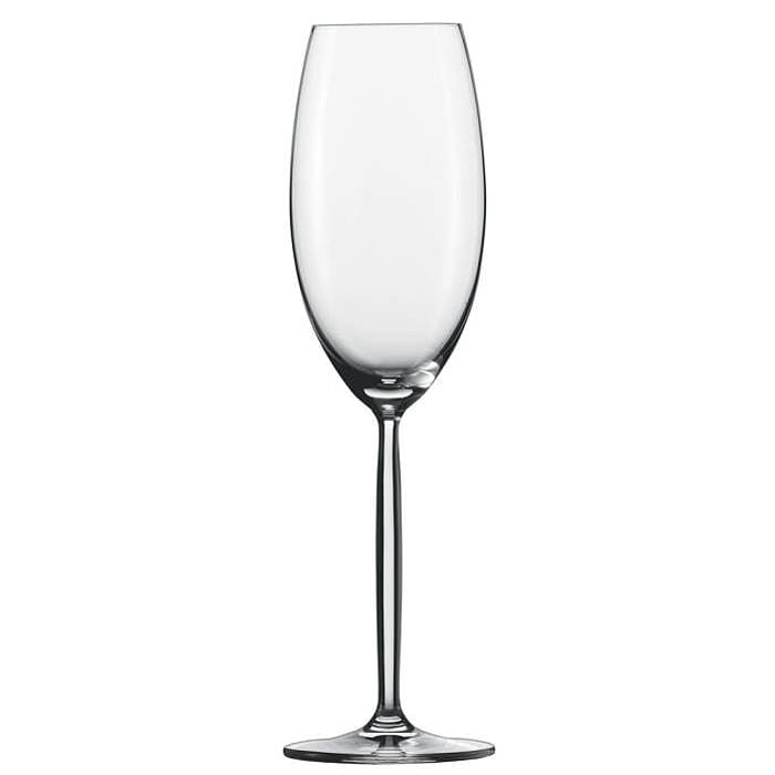 Набор бокалов для шампанского Diva M, 6 предм., 295 мл, 7,5 см, 25,5 см, Хрустальное стекло, Schott Zwiesel, Германия, Diva
