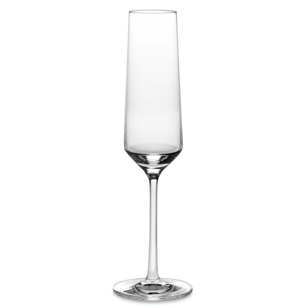 Набор бокалов-флюте Pure, 6 предм., 210 мл, 4 см, 25 см, Хрустальное стекло, Schott Zwiesel, Германия