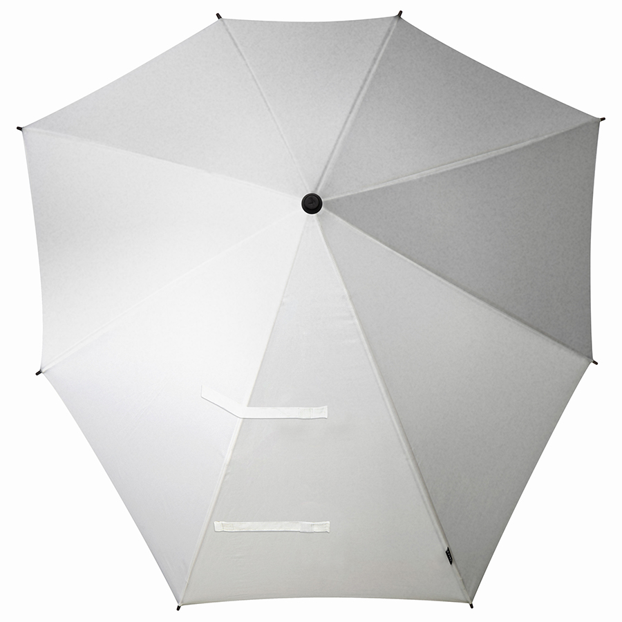 Зонт-трость Senz° smart xl shiny silver, 90 см, 107х102 см, Полиэстер, SENZ