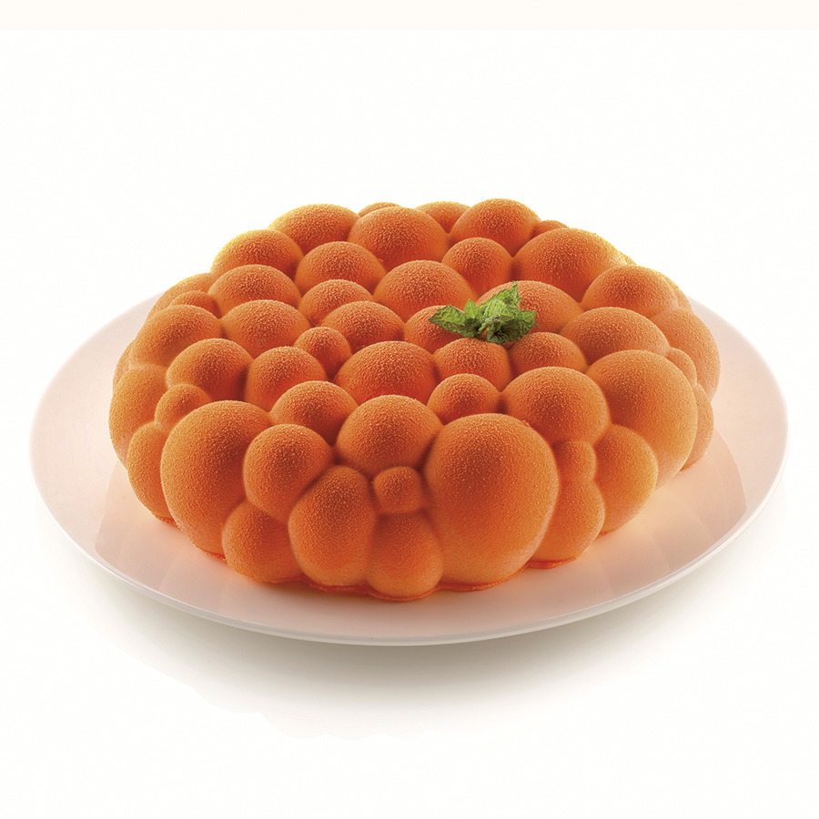 Форма для приготовления пирогов и кексов Bolle beige, 24 см, 5,5 см, Силикон, Silikomart, Италия