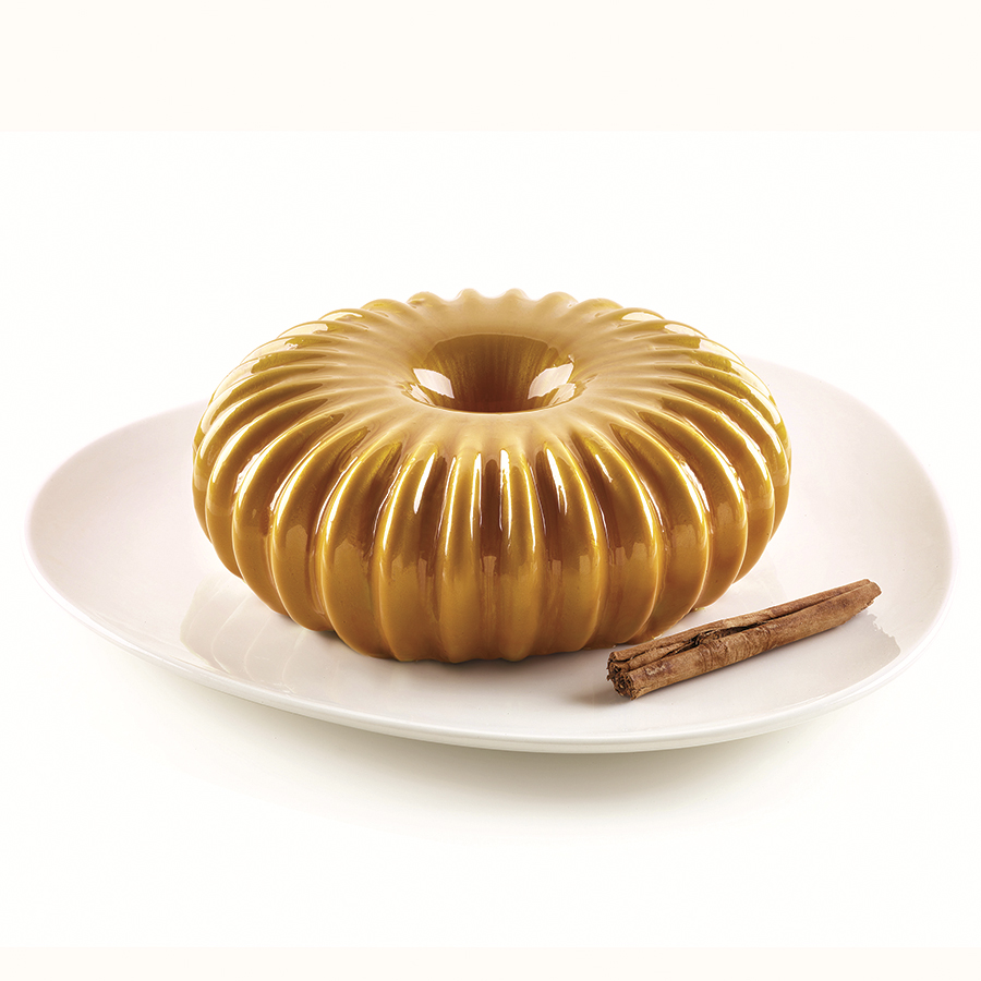 Форма для приготовления пирогов и кексов Raggio beige, 20 см, 7 см, Силикон, Silikomart, Италия