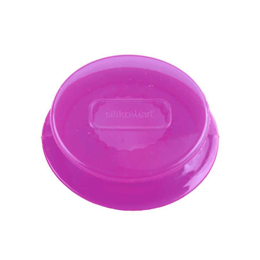 Набор силиконовых крышек Capflex Purple M, 2 шт., 8 см, Пластик, Силикон, Silikomart, Италия
