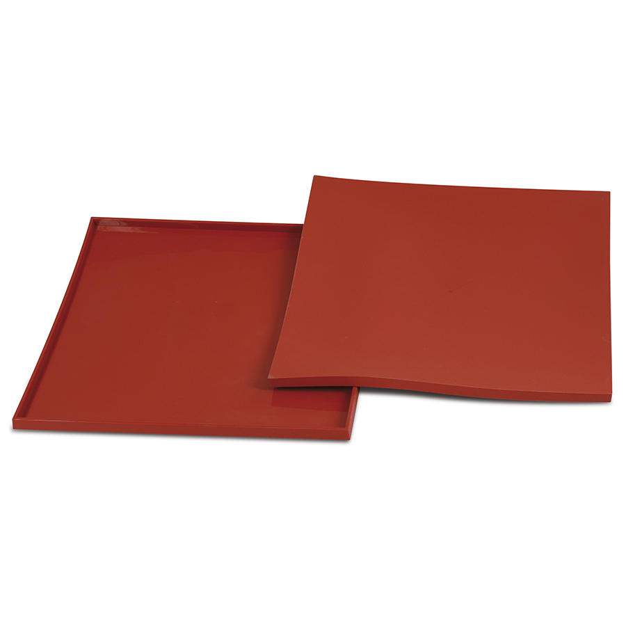 Противень для приготовления Silicone red 33х33, 33х33 см, Силикон, Silikomart, Италия