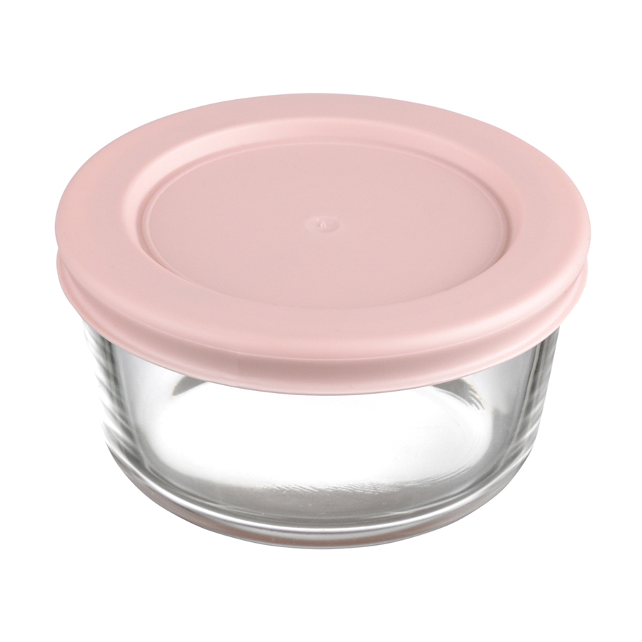   Glass Food circle pink 240, 6 , 10 , 240 , , , Smart Solutions, 