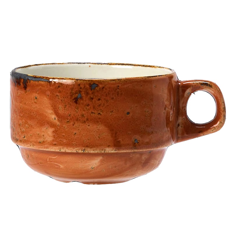 Чайная чашка Craft Terracotta, 9 см, 6,5 см, 300 мл, Фарфор, Steelite, Craft Terracotta