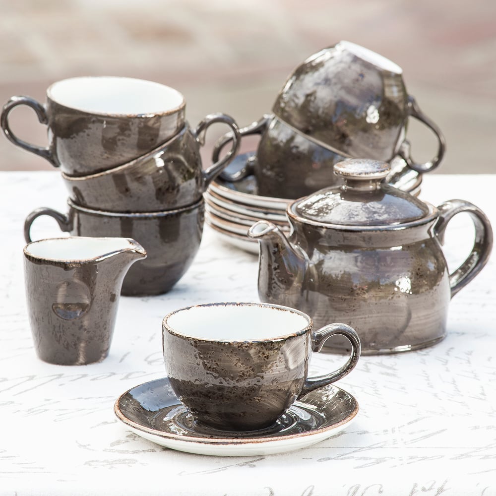 Чайный набор Craft Grey, 14,5 см, 230 мл, Фарфор, Steelite, Craft Grey Чайный набор Craft Grey, 14,5 см, 230 мл, Фарфор, Steelite, Craft Grey
