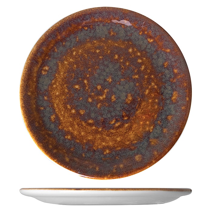 Тарелка пирожковая Vesuvius Amber 15,2, 15,2 см, Фарфор, Steelite, Великобритания, Vesuvius
