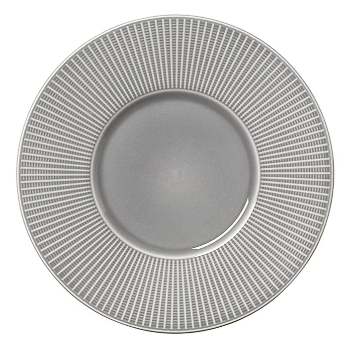 Тарелка с широким бортом Willow Grey 28,5, 28,5 см, Фарфор, Steelite, Великобритания