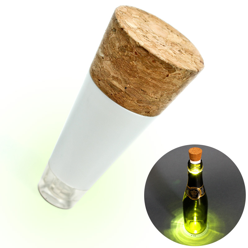 Светящаяся пробка Bottle light, 5 см, 2 см, Дерево, Suck UK, Великобритания