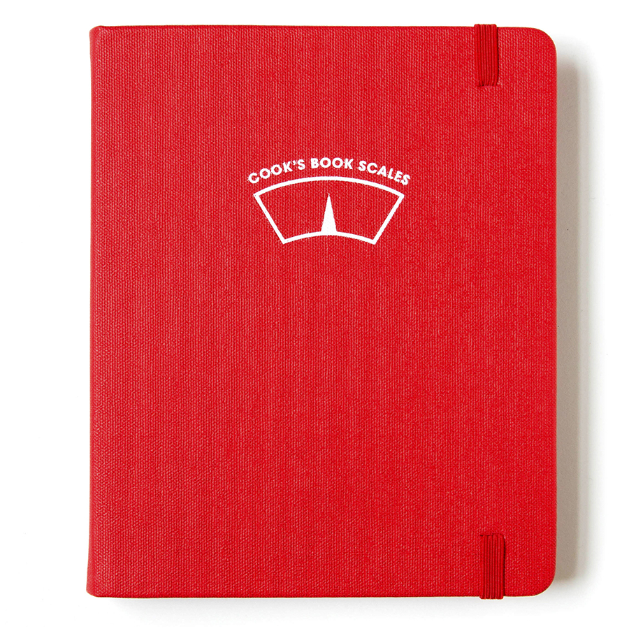 Весы кухонные Cook's Book, 19х15 см, Стекло, Картон, Пластик, Бумага, Suck UK, Великобритания