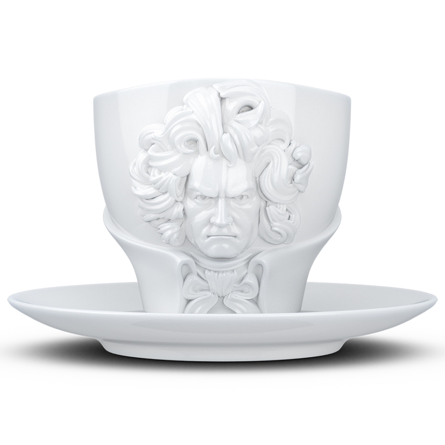 Чайная пара Talent Ludwig van Beethoven, 260 мл, Фарфор, Tassen, Германия, Tassen porcelain