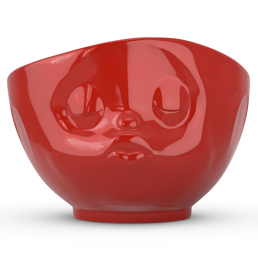Пиала Tassen porcelain Kissing Color red, 15  см, 500 мл, 10 см, Фарфор, Tassen, Германия