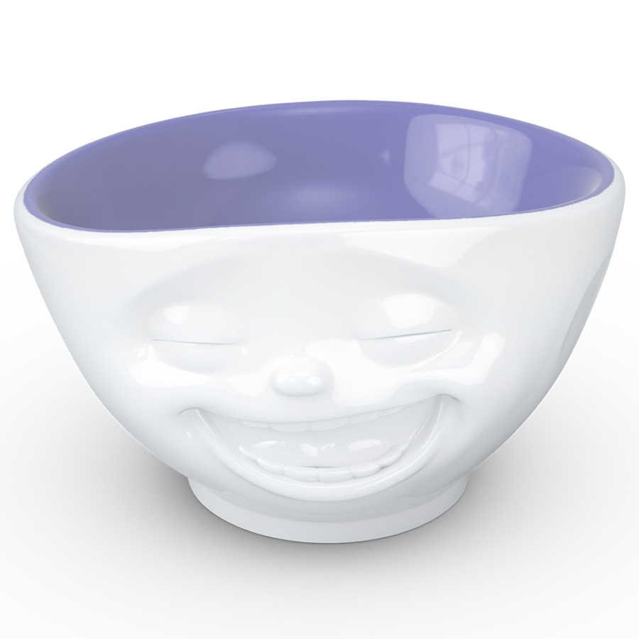 Пиала Tassen porcelain Laughing Color white lavender, 15  см, 500 мл, 10 см, Фарфор, Tassen, Германия