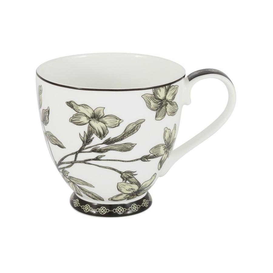 Чашка Nataly White, 400 мл, Фарфор, The English Mug, Великобритания