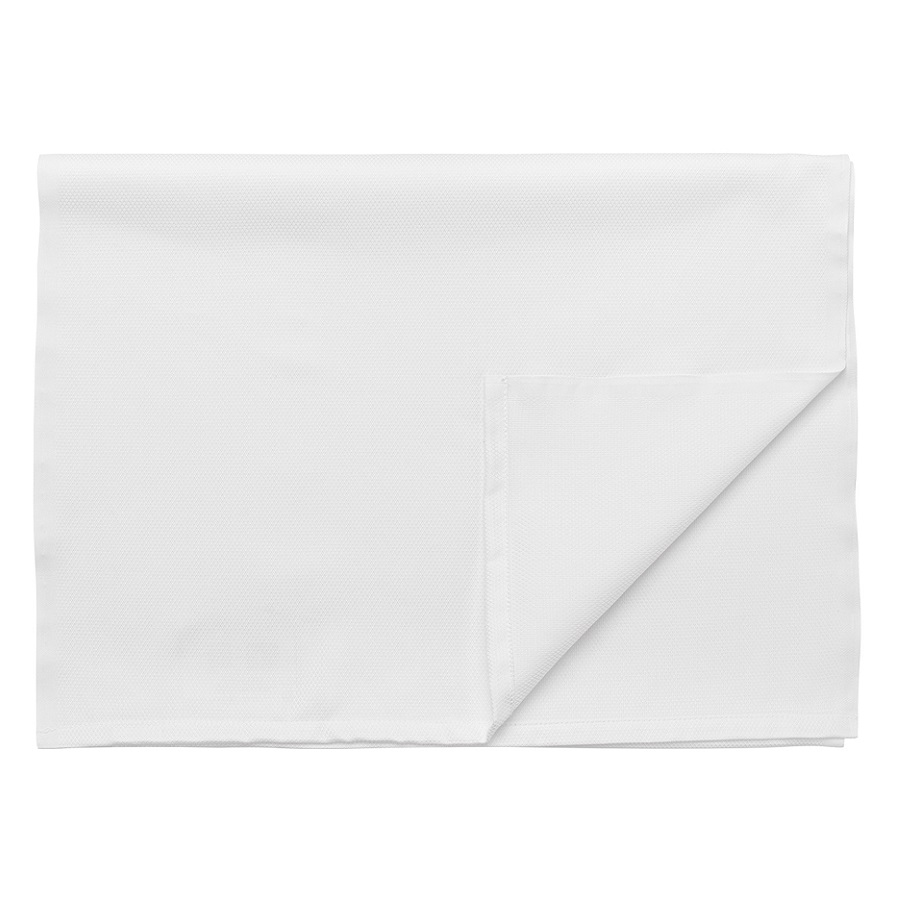 Дорожка на стол Essential cotton texture white, 53х150 см, Хлопок, Tkano, Россия, Essential